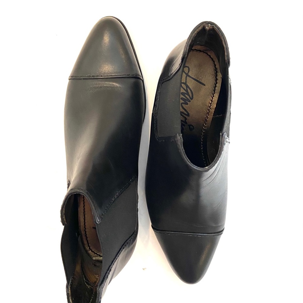 Lanvin Black Leather Chelsea Slip on Studded Boot - Picture 4 of 12